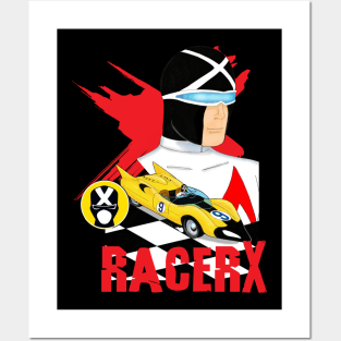 racer x speed racer retro Posters and Art